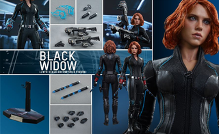 Illustration for article titled Hot Toys Returns To Steal Scarlett Johansson's Soul For Avengers 2Â Toys